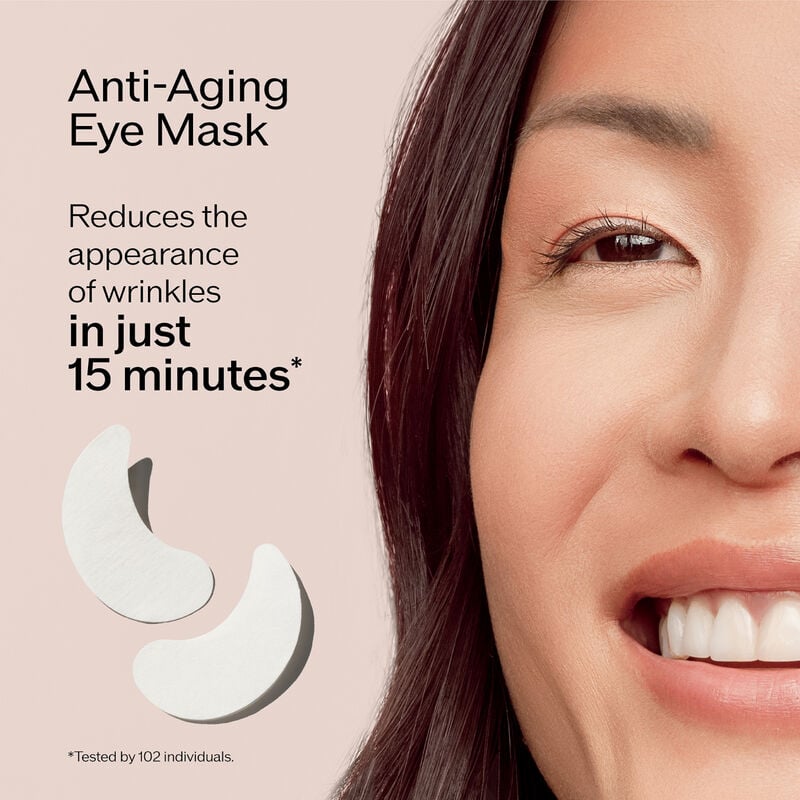 WrinkleResist24 Pure Retinol Express Smoothing Eye Mask, 